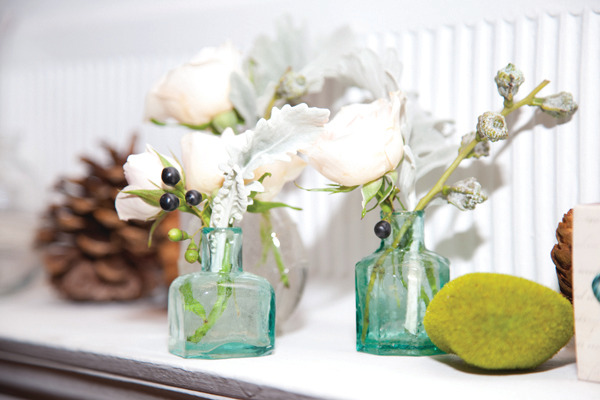 Small Vases with Roses