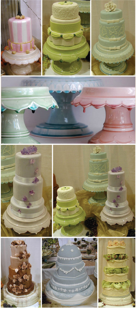 Clara French Cake Stands