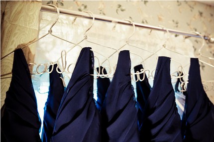 custom name hanger for bridesmaids