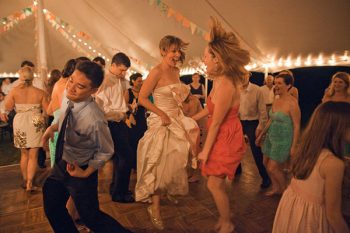 Asheville Indie Wedding Dancing