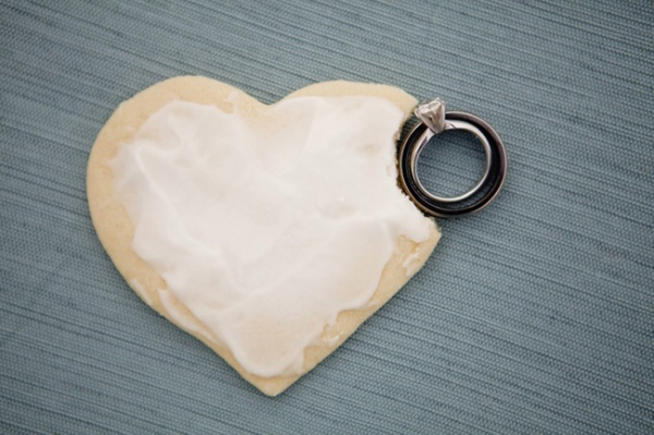heart shaped sugar cookie