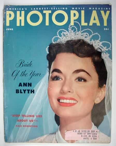 vintage bride on a magazine cover