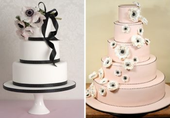 anemone wedding cakes