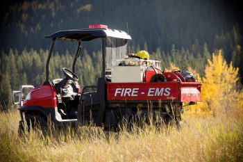 EMS fire cart