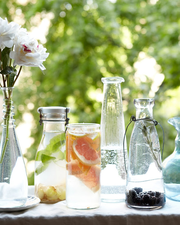 Refreshing Flavored Waters to Help Your Guests Cool Off