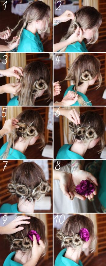 Directions for DIY hair twists