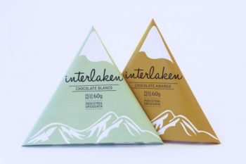 Mountain shaped chocolates