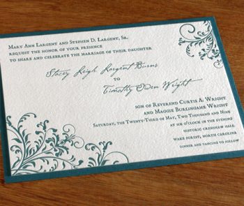 Kira Ajalon wedding Invitation