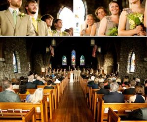 DIY Asheville Wedding Grace Church Ceremony