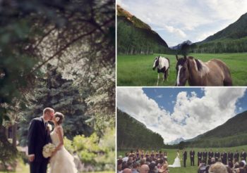 Aspen wedding ceremony