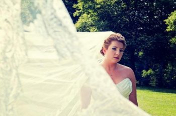 gorgeous bride at the Biltmore Estate
