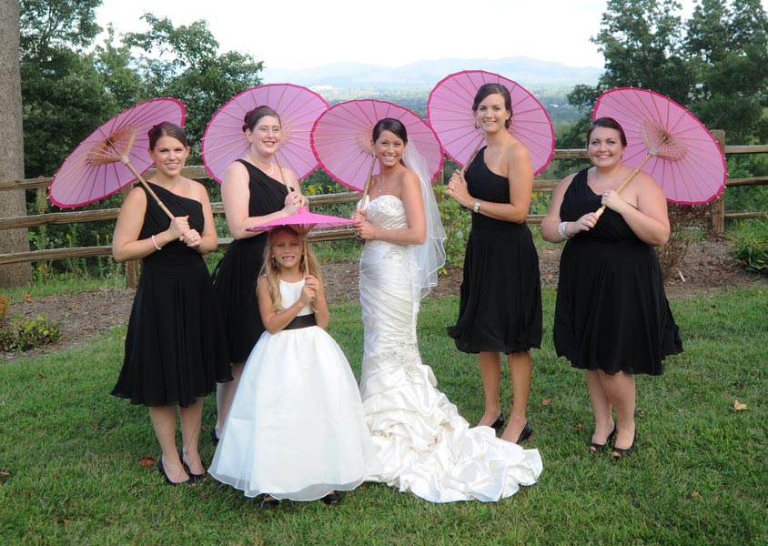 Pretty in Pink Mountain Wedding | Sneak Peek