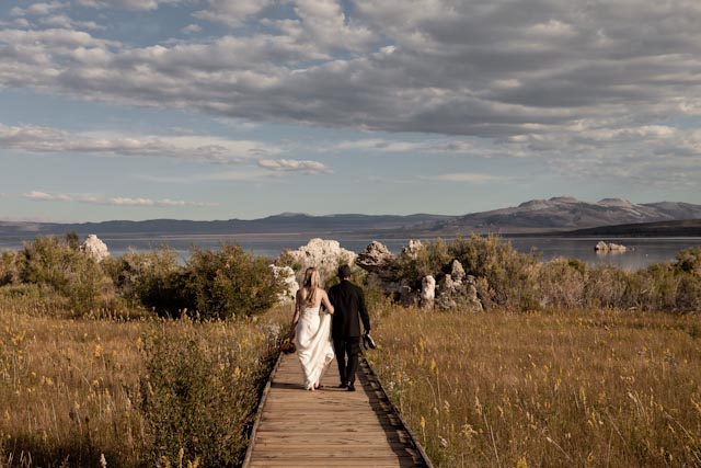 Mono Lake Wedding with Artsy DIY Style