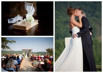 mountain wedding ceremony in Blountville, TN