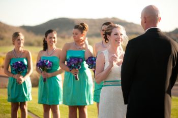 Arizona outdoor wedding ceremony