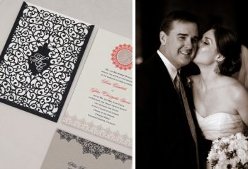 Laser cut Wedding invitations