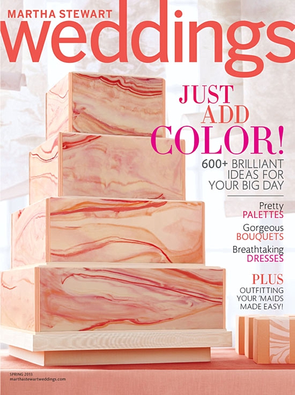 Cover Martha Stewart Weddings Spring 2013