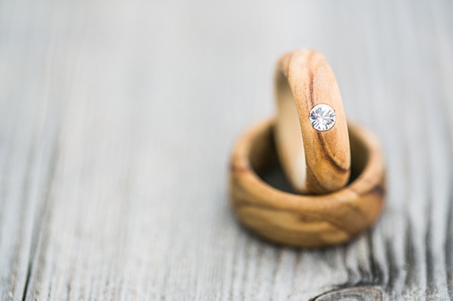 wooden wedding rings