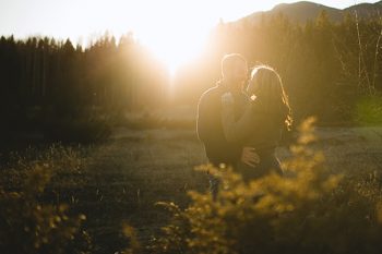 British columbia mountain engagement shoot by Nordica Photography