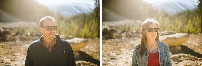 British columbia couple at a mountain engagement shoot by Nordica Photography