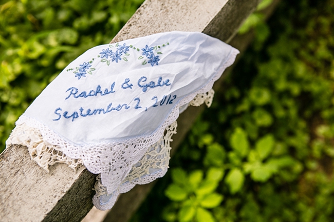 Vintage Handkerchief | New Hampshire Mountain Wedding