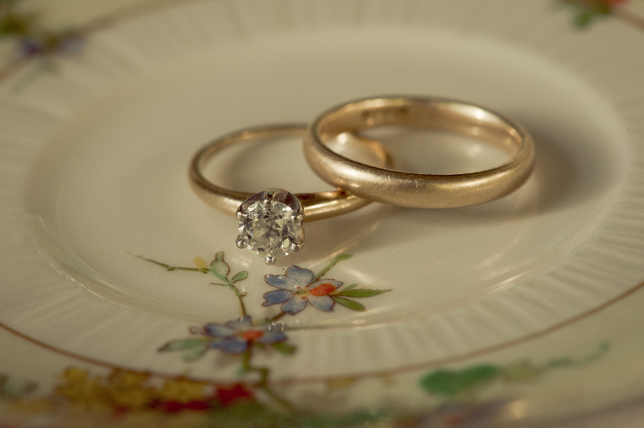 Mountainside Bride vintage Tiffany's Diamond Engagement Ring