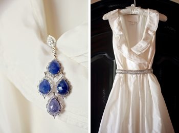 lovely wedding dress and jewelry | Park City Wedding via http://MountainsideBride.com
