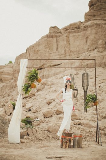 New Mexico Industrial Styled Shoot