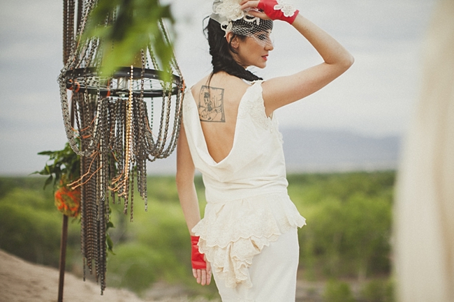  New Mexico Industrial Styled Shoot