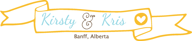 Kirsty and Kris in Banff Alberta