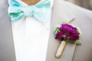 boutonniere rustic chic wedding via https://mountainsidebride.com