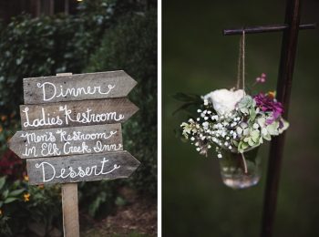wooden wedding signs rustic chic wedding via https://mountainsidebride.com