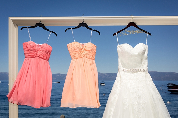 pink and peach bridesmaid dresses http://mountainsidebride.com