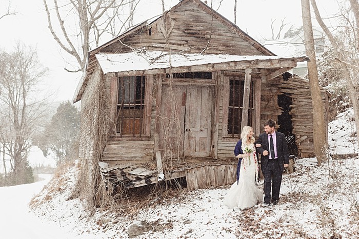 Snowy Tennessee Portrait + Inspiration Shoot