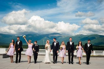 bridal party | Photography by AMW Studios | see more on MountainsideBride.com