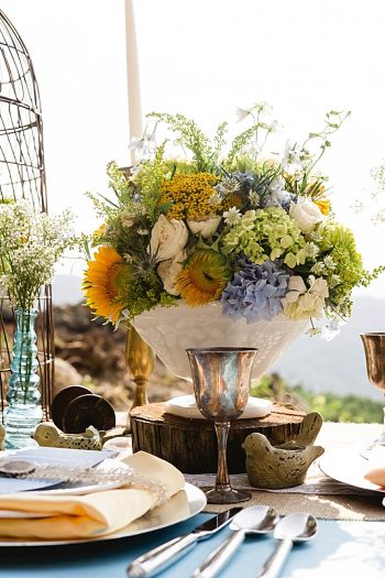 Blue Ridge Mountain Styled Shoot by Beth T Photography |  See more at:  https://mountainsidebride.com/2014/03/blue-ridge-mountain-styled-shoot-with-rustic-details