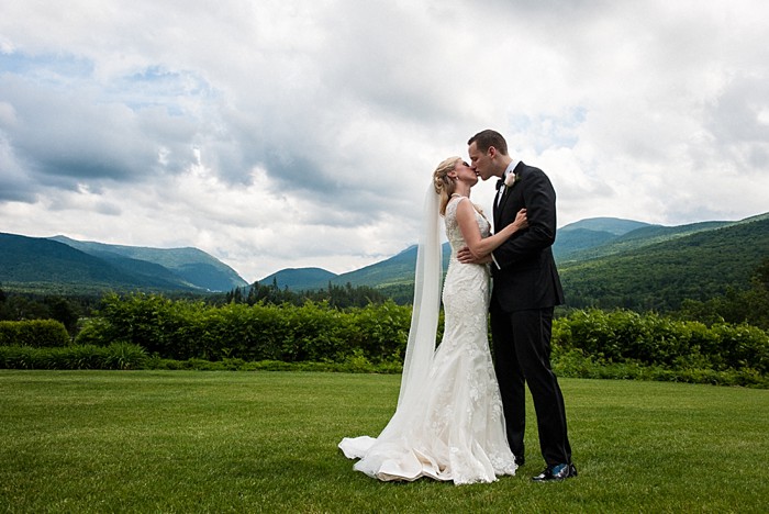 bride and groom in the White Mountains | Photography by AMW Studios | see more on MountainsideBride.com