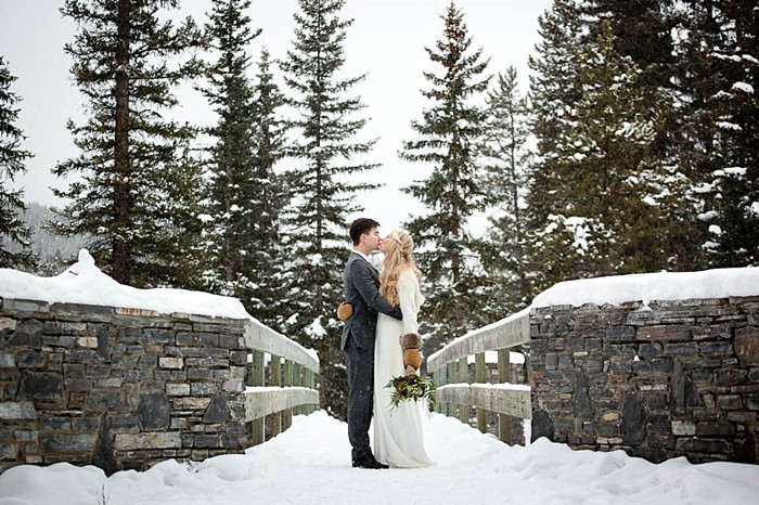 Lake Louise ski resort wedding | Dibble Photography