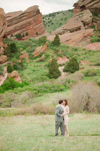 Red Rocks Colorado Engagement by Jamison Gale Photography