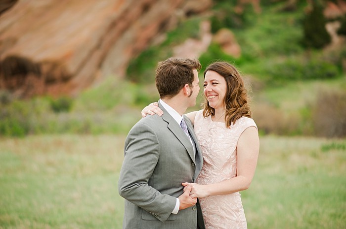 Red Rocks Colorado Engagement by Jamison Gale Photography