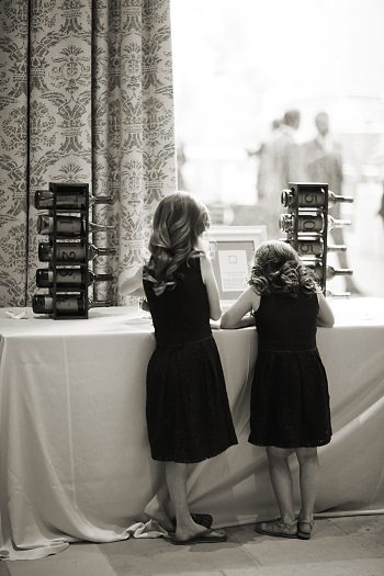 children at cake table | Deer Valley Utah Wedding | Pepper Nix Photography