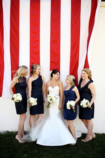Navy Bridesmaid dresses | Deer Valley Utah Wedding | Pepper Nix Photography