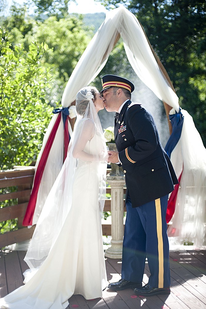 Military Style Mountain elopement | by Dani White Photography