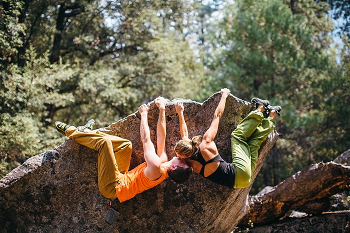 Yosemite Rock Climbing Engagement Shoot