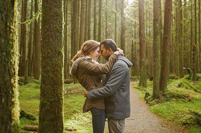 British Columbia Forest Engagement | Simply Rose Photography