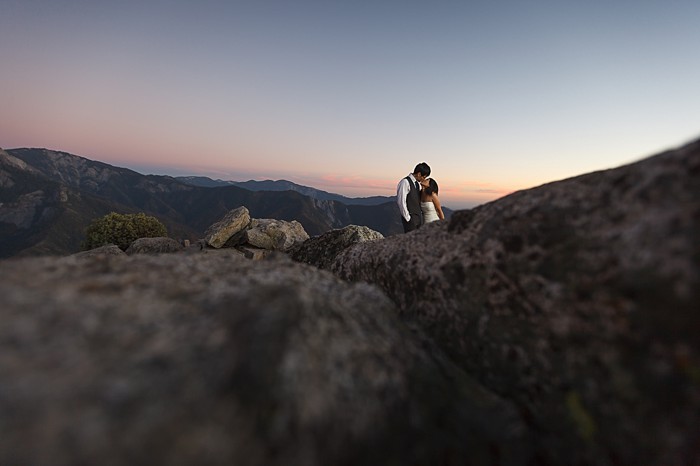 Sequoia National Park Bridal shoot by Bergreen Photography