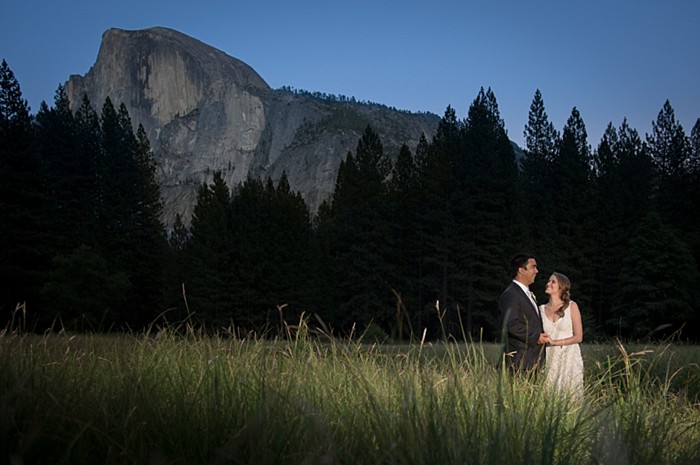 Intimate Yosemite Wedding with Romantic Pink and Rustic Details