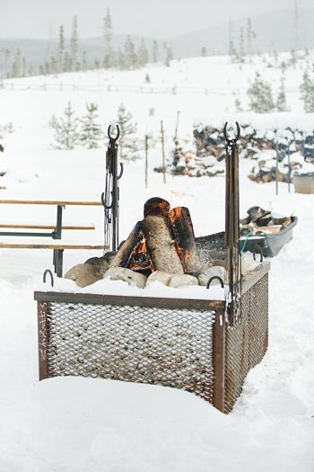 Devil's Thumb Ranch Winter Wedding | Photography by Robin Cain