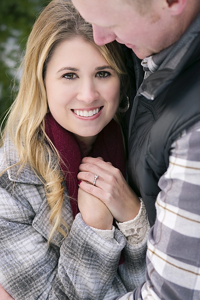 Winter Engagement at Snoqualmic Mountain | Alante Photography
