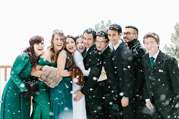 Frozen Winter Utah Mountain Wedding | Meg Ruth Photo